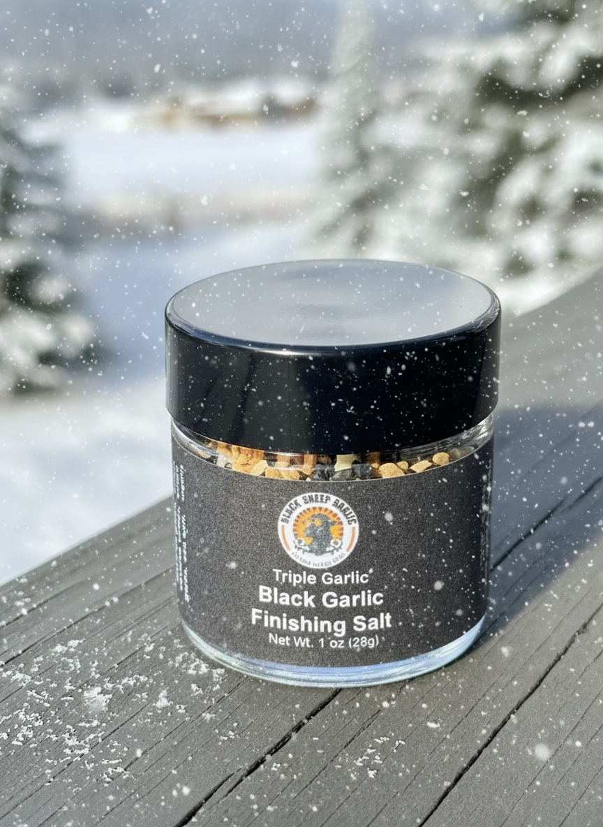 Black Garlic Sprinkling Salt