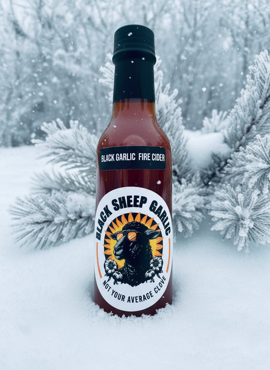 Black Garlic Fire Cider